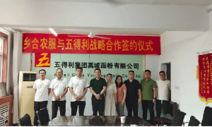 乡合农服与五得利达成战略合作 推动优质小麦产销对接